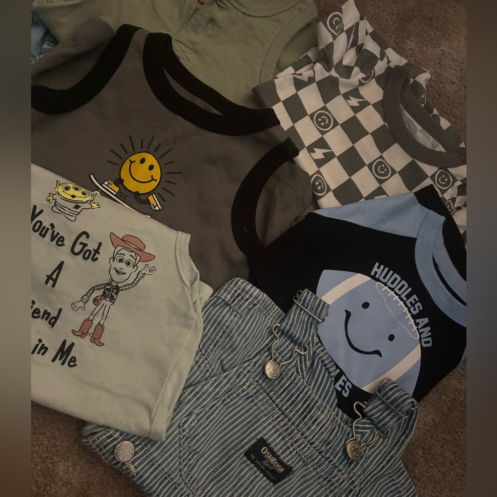 11pc 6/9 month boy outfits - Picture 5 of 6